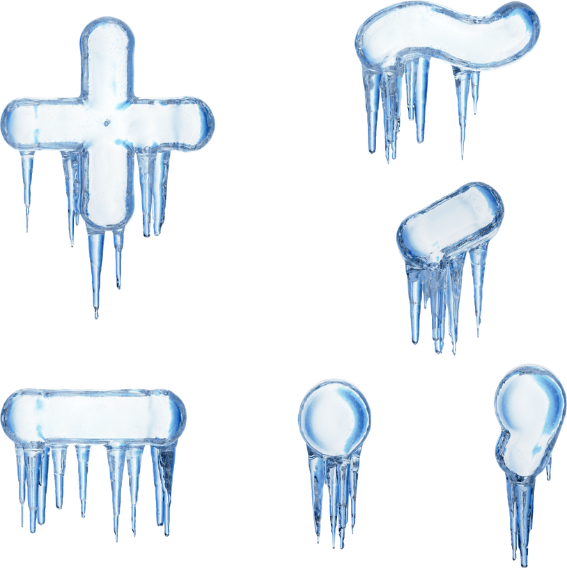 Icy Symbols Typography